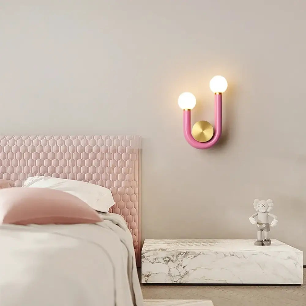 Applique Murale Rose Design
