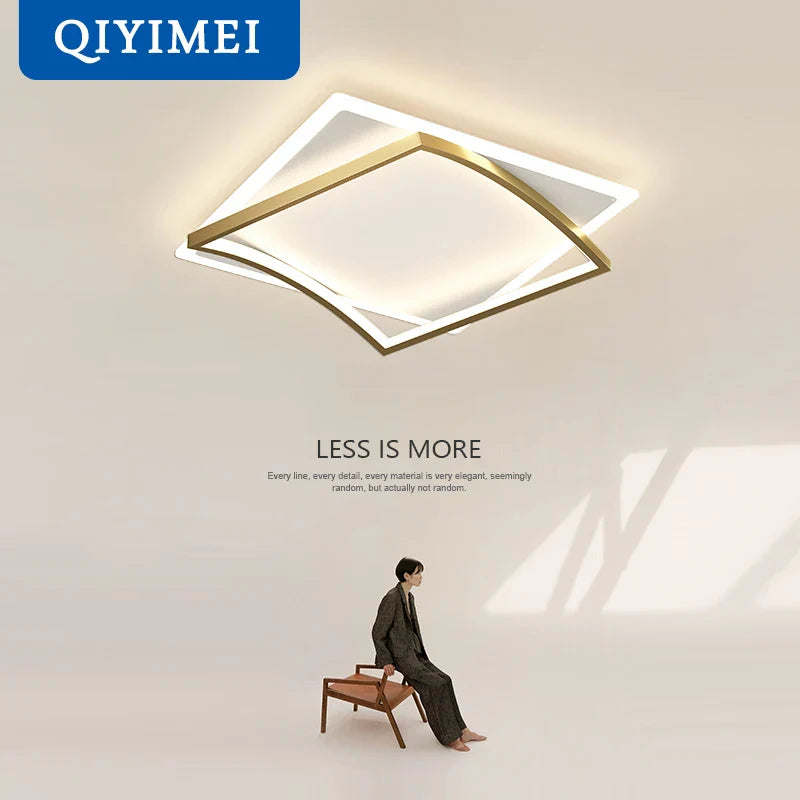 Modern Simple Dimmable LED Chandelier for Household Use