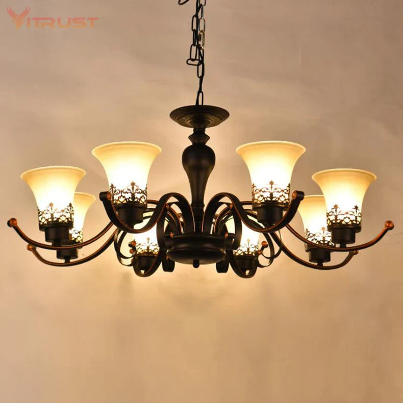 Modern luxury hotel chandelier pendant light