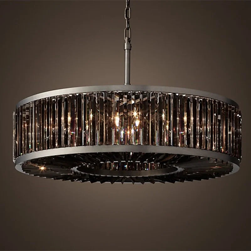 Modern Vintage Crystal Chandelier Pendant Lighting for Home Hotel Villa