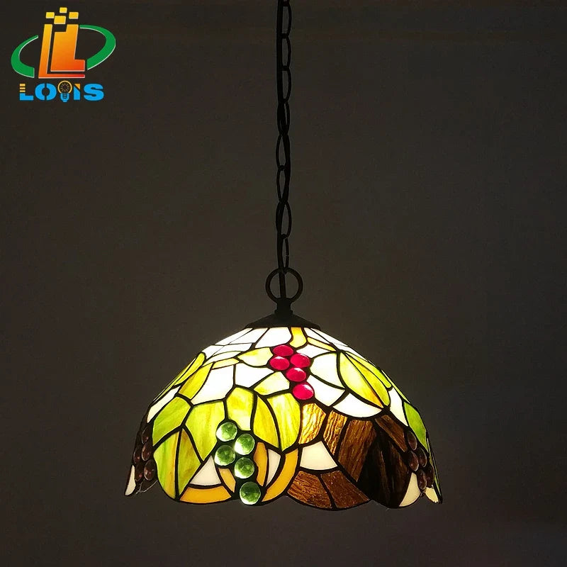 lustre romantique en feuille d'érable pour jardin et restaurant