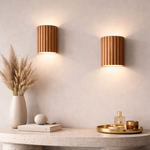 Luminaire murale chambre en dolomite striée