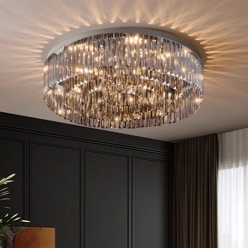 Luxury LED crystal chandelier for interior decoration