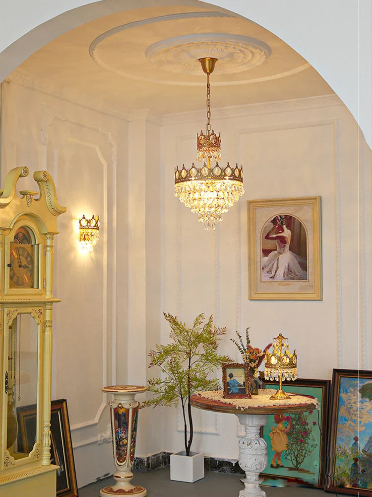 lustre en cristal k9 dimmable pour un éclairage élégant