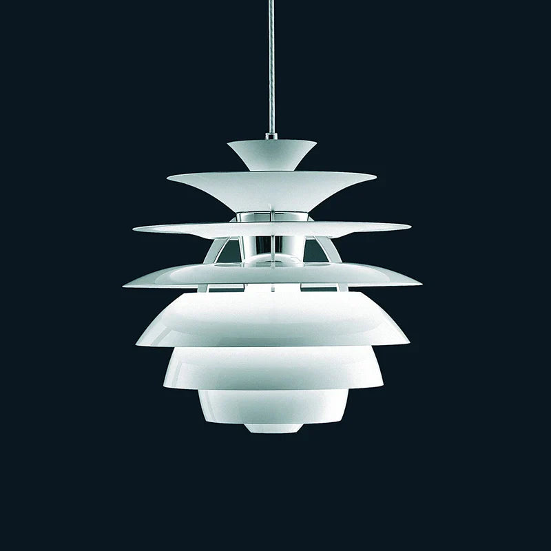 Nordic design postmodern aluminum loft chandelier