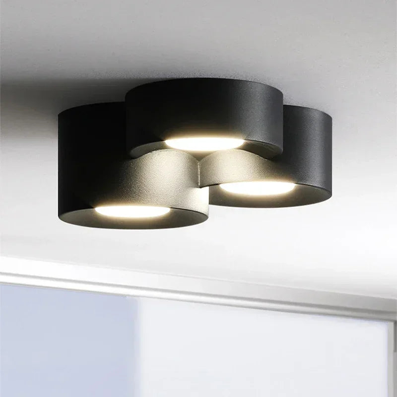 Plafonnier Moderne LED Cylindre : un design épuré et minimaliste