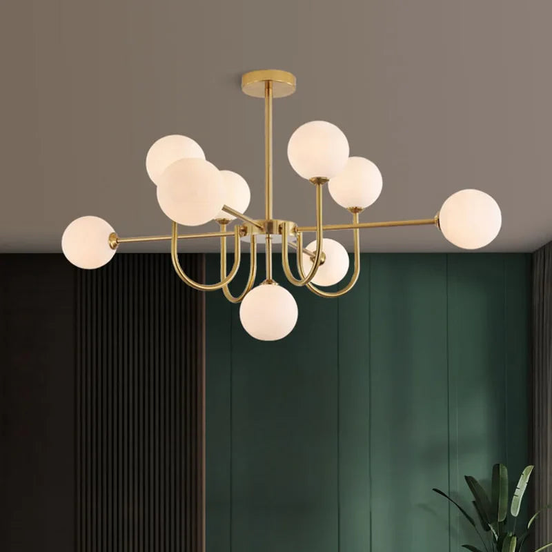 Modern design LED magic bean chandelier