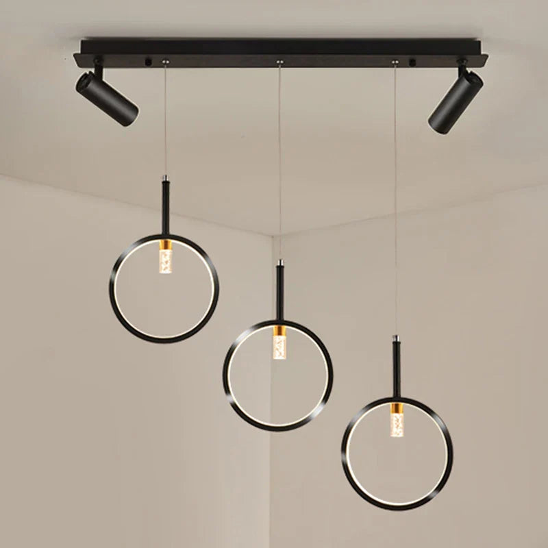 Decorative LED chandelier for indoor ceiling lighting