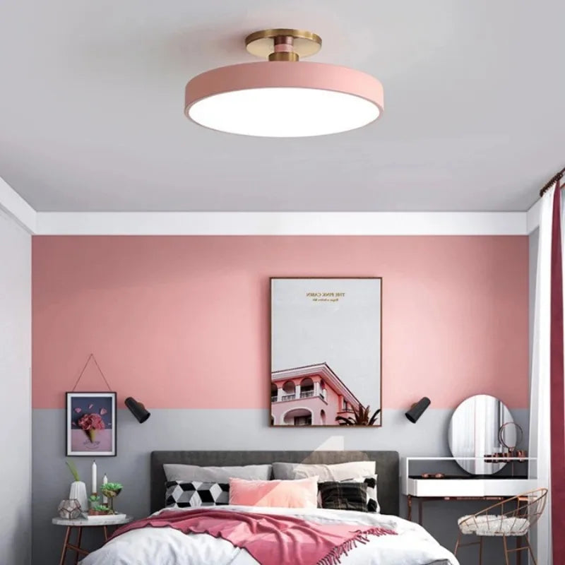 Colorful Nordic Design Cordless Chandelier