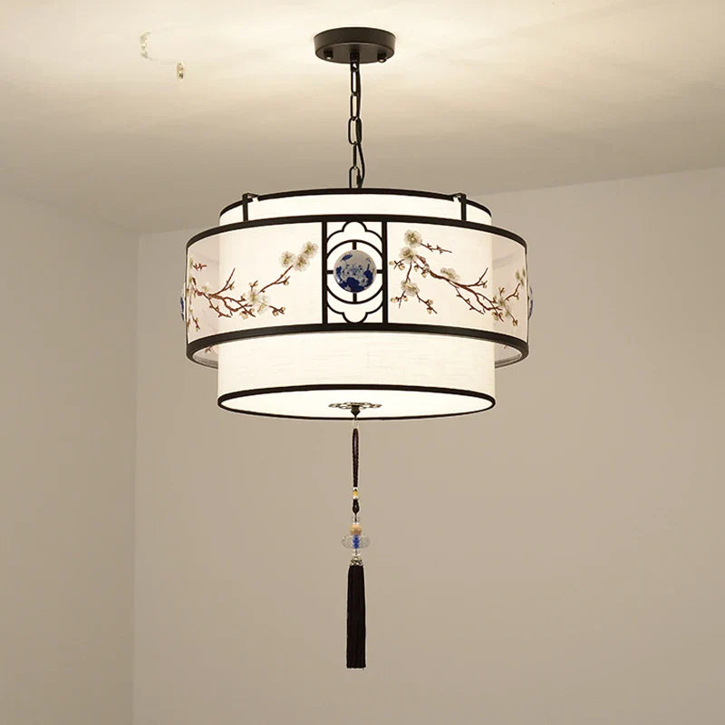 Vintage round chandelier for Chinese restaurant creative new collection hanging lamp