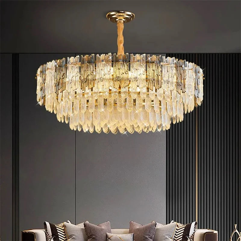 Modern LED hanging chandelier for decorative indoor lighting