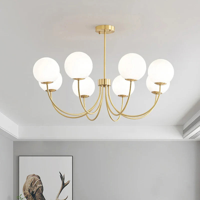 modern glass pendant light