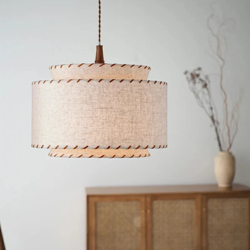 Bohemian Wabi Sabi Fabric Chandelier Handmade Living Room Dining Room Shops Office Hotel Apartment
