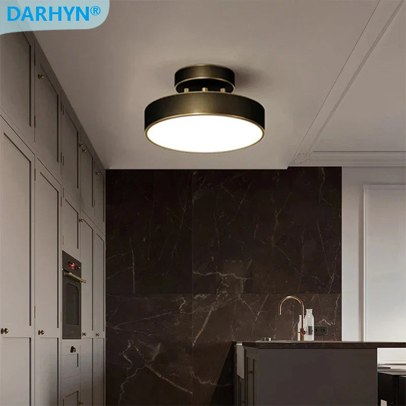 Plafonnier Rond Minimaliste Nordique Design