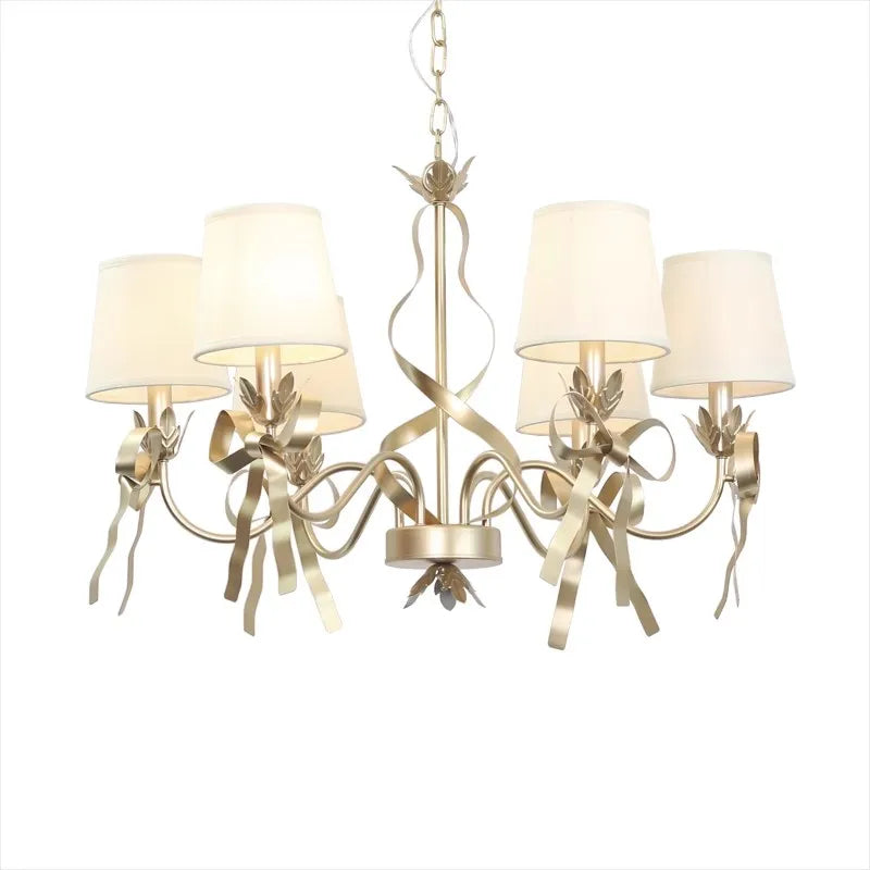 Modern Bow Tie Chandelier for Children and Princesses