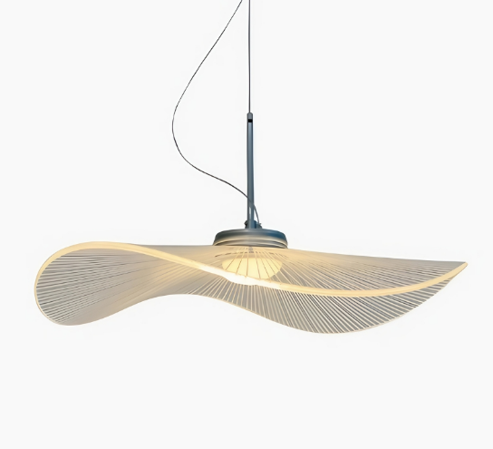 Designer decorative pendant light with changing light
