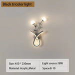 Applique Led Moderne Et Élégante. Jaune / Blanc Chaud (2700-3500K) Murale Chambre