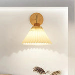 Applique LED Murale en Bois