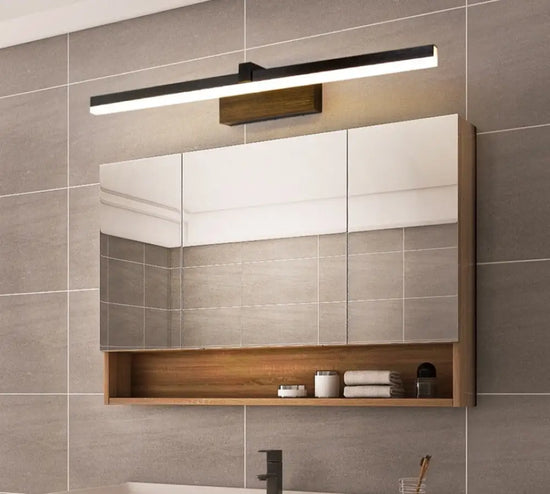 Applique Led Salle De Bain Design Interrupteur Noir Applique Murale