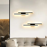 Applique Mural Noir Led Design