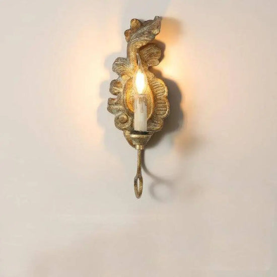 Applique Murale À Led Vintage Industrielle Élégante Doré / 15 X 46Cm Chambre