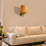 Applique Murale en Bambou et Rotin