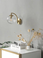 Applique murale bleu canard