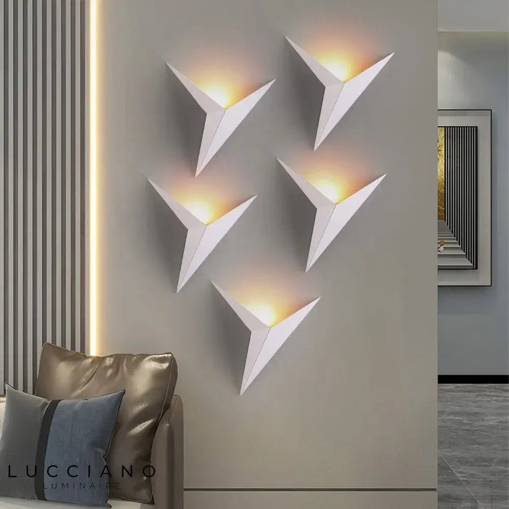 Applique Murale Chambre Moderne | Lampe Led Blanc Applique