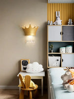 Applique Murale Couronne Lumineuse Décorative Brillante. Chambre