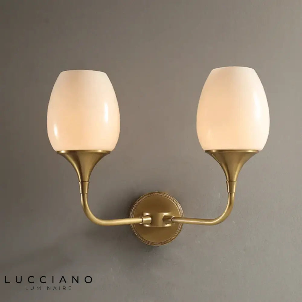 Applique Murale Cuivre Élégante Design Lumineux Scandinave Applique Chambre