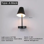 Applique Murale De Luminaire Design Moderne Compact. A-Noir 5W Chambre