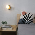 Applique Murale Décorative Scandinave Bois Oiseaux Lumineux. Chambre