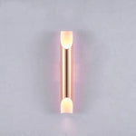 Applique Murale Design Élégant Moderne Métal Rose 1 Lampe Chambre