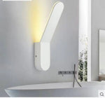 Applique Murale Design Élégante Et Moderne Led Blanc Chambre
