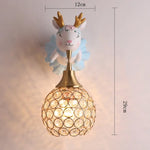 Applique Murale Design Fantastique Et Coloré D’animaux Rigolos Cerf 1 / 3 Température De