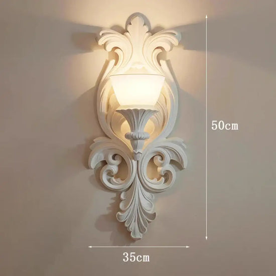 Applique Murale Design Vintage Élégante Minimaliste. Chambre