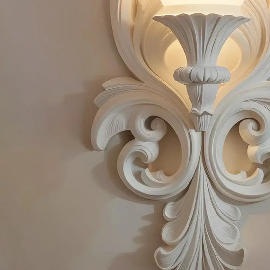 Applique Murale Design Vintage Élégante Minimaliste. Chambre