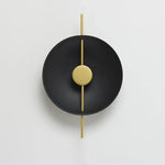 Applique Murale Dorée Minimaliste Luminosité Chaleureuse. Chambre