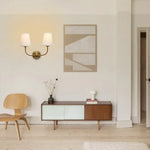 Applique Murale Double Beige 