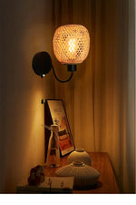 Applique Murale En Bambou