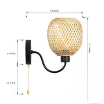 Applique Murale En Bambou