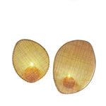 Applique Murale en Bambou et Papier Japonais