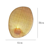 Applique Murale en Bambou et Papier Japonais