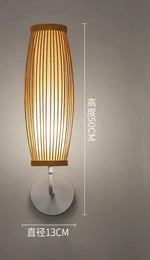 Applique Murale en Bambou Forestier