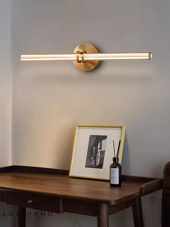 Applique Murale En Cristal Élégante Design Minimaliste Chambre