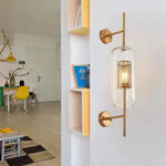 Applique murale en verre design