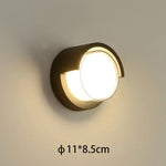 Applique Murale Extérieure Design Lumineux Décoratif Rond-Petit / Blanc Froid (5500-7000K) Chambre