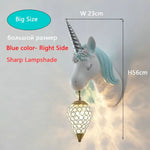 Applique Murale Féerique Décorative Enfantine Lumineuse. Bleu Grande Taille / 3 Température De