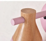 Applique murale grise et rose