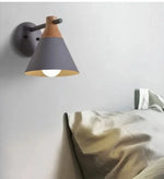 Applique murale grise et rose